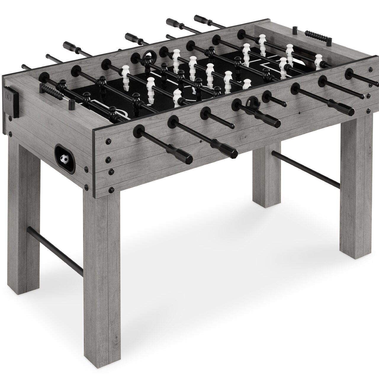 Best Choice Products Full Size 54in Regulation Foosball Table for Home, Game Room w/ 2 Balls, 2 Cup Holders